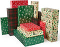 12 Pack Large Christmas Boxes for Presents, Assorted Sizes Christmas Gift Boxes with lids, 17" Premium Clothing Boxes