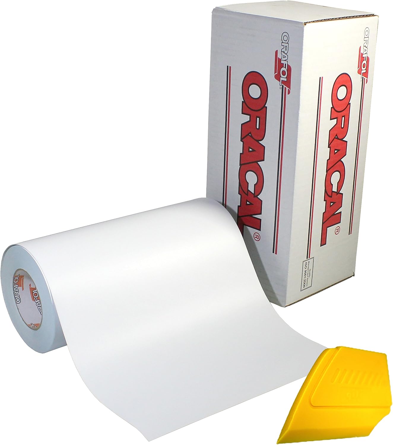 751 Premium Long-Term Indoor & Outdoor Craft Vinyl 12in x 6ft Roll for Cutters and Plotters Including Hard Yellow