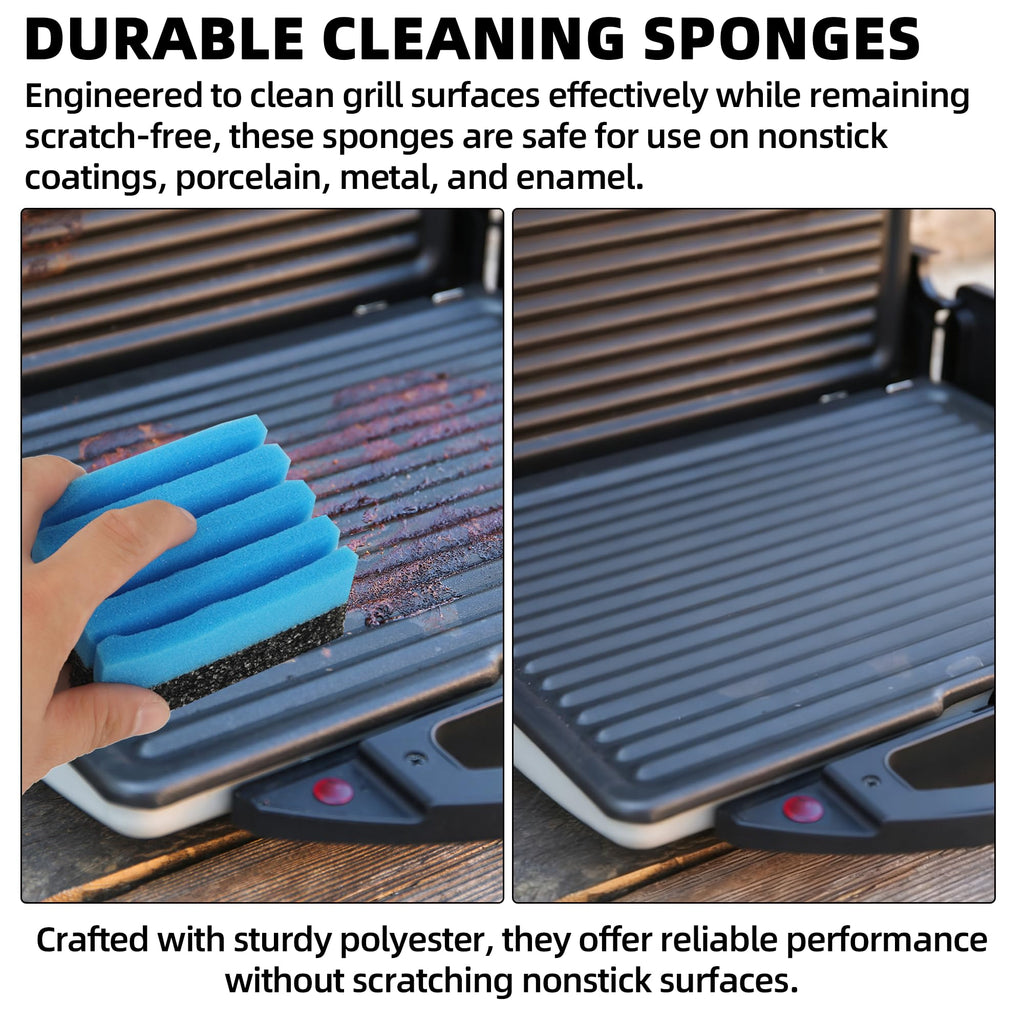 12207 Cleaning Sponge and Grill Scraper for George Foreman Grill