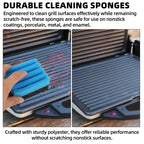 12207 Cleaning Sponge and Grill Scraper for George Foreman Grill