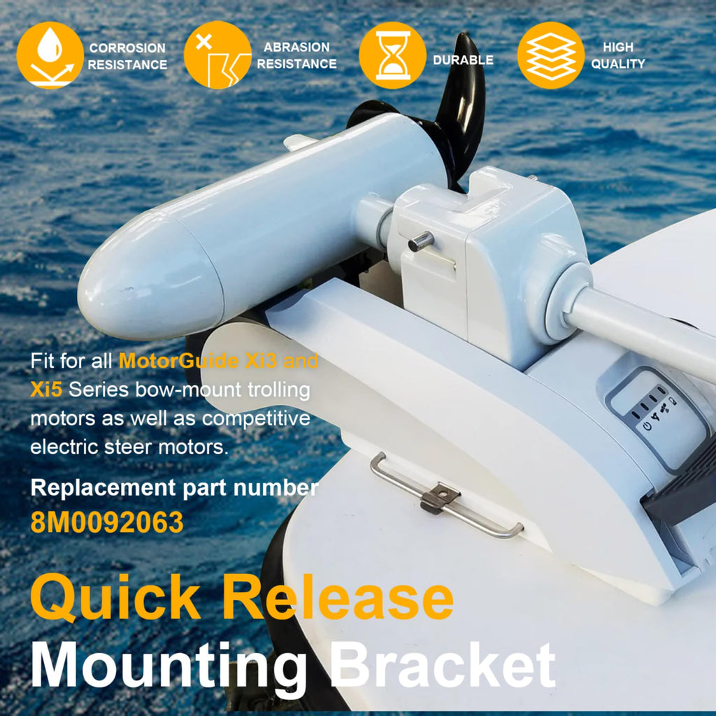 8M0092063 Trolling Motor Quick-Release Mounting Bracket for MotorGuide Xi