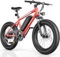 Electric Bike for Adults, 20"x4.0" Fat Tire Electric Bike | 500W Motor Ebike, 48V 499WH Removable Battery, Up to 45