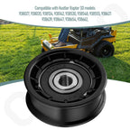 Ohoho 604491 Flat Idler Pulley Compatible with Hustler Raptor Big Dog