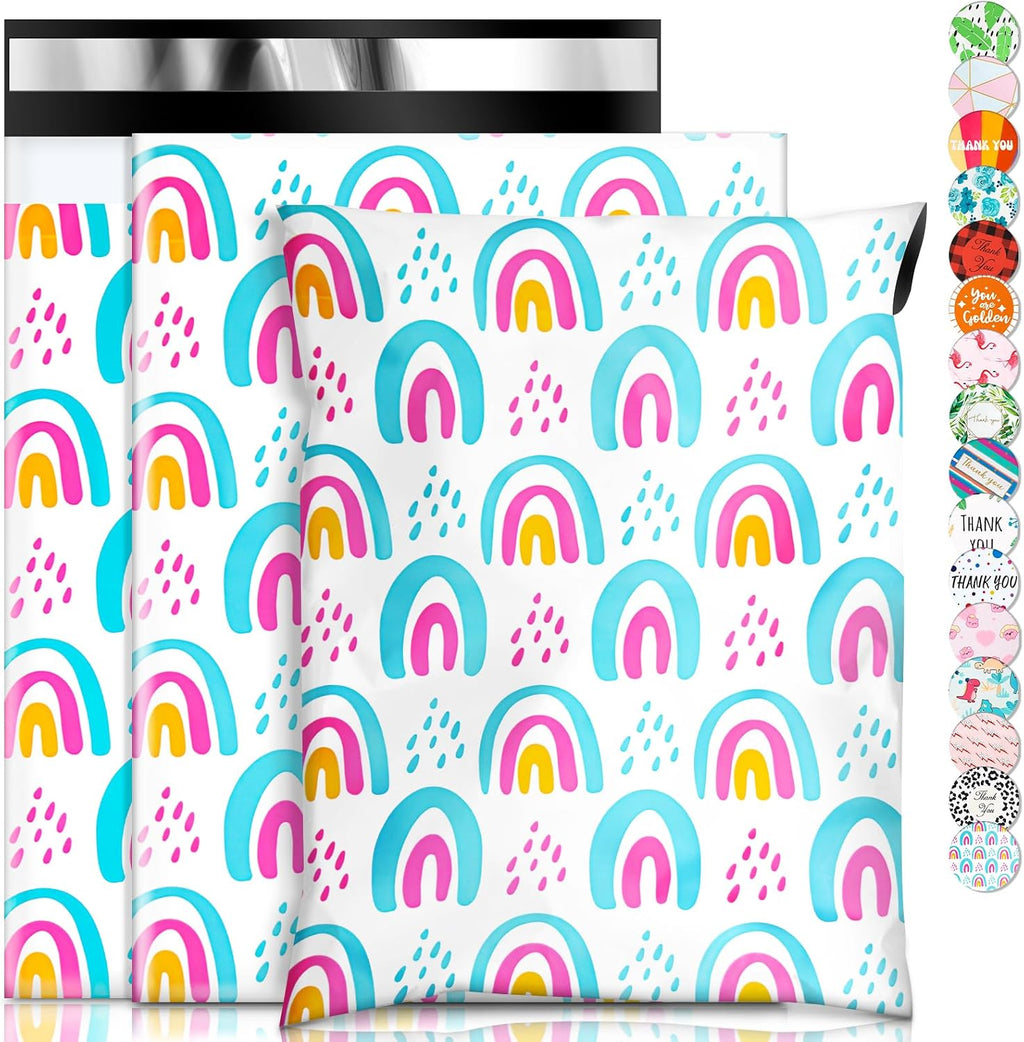 Poly Mailers 10x13, 100Pack Shipping Bags, Self-Seal Polymailers Mailers Poly Bags, Packaging Bags for Small Business