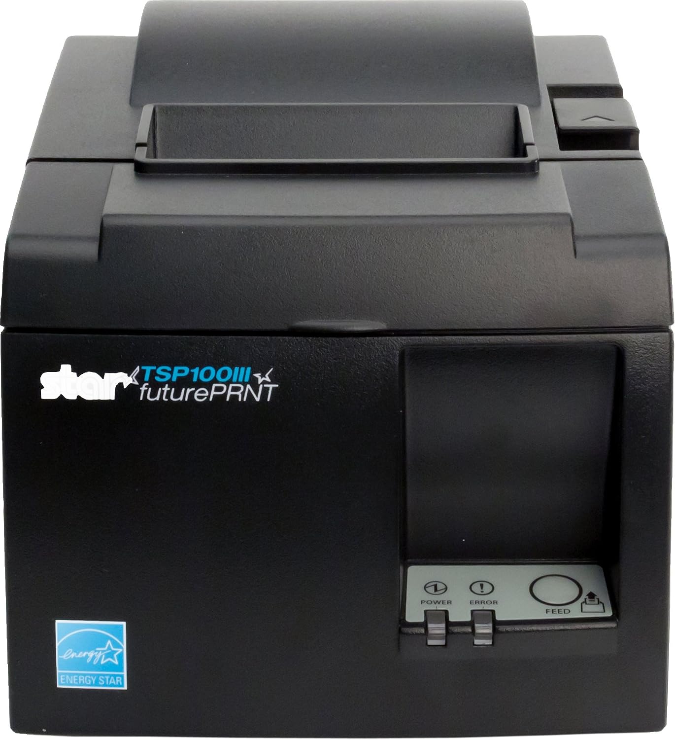 TSP143IIIU USB Thermal Receipt Printer with Device and Mfi USB Ports, Auto-cutter, and Internal Power Supply - Gray