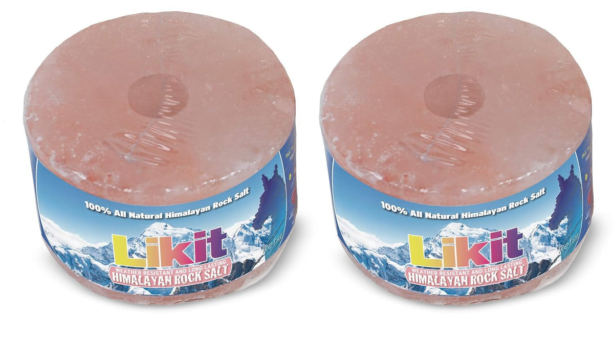 Himalayan Rock Salt Horse Lick Treat, 2.2 Pounds, for Activity Toys (2 Pack)