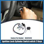 A ABSOPRO Ignition Switch Lock Cylinder with Key for Mazda B2000 1986-1987