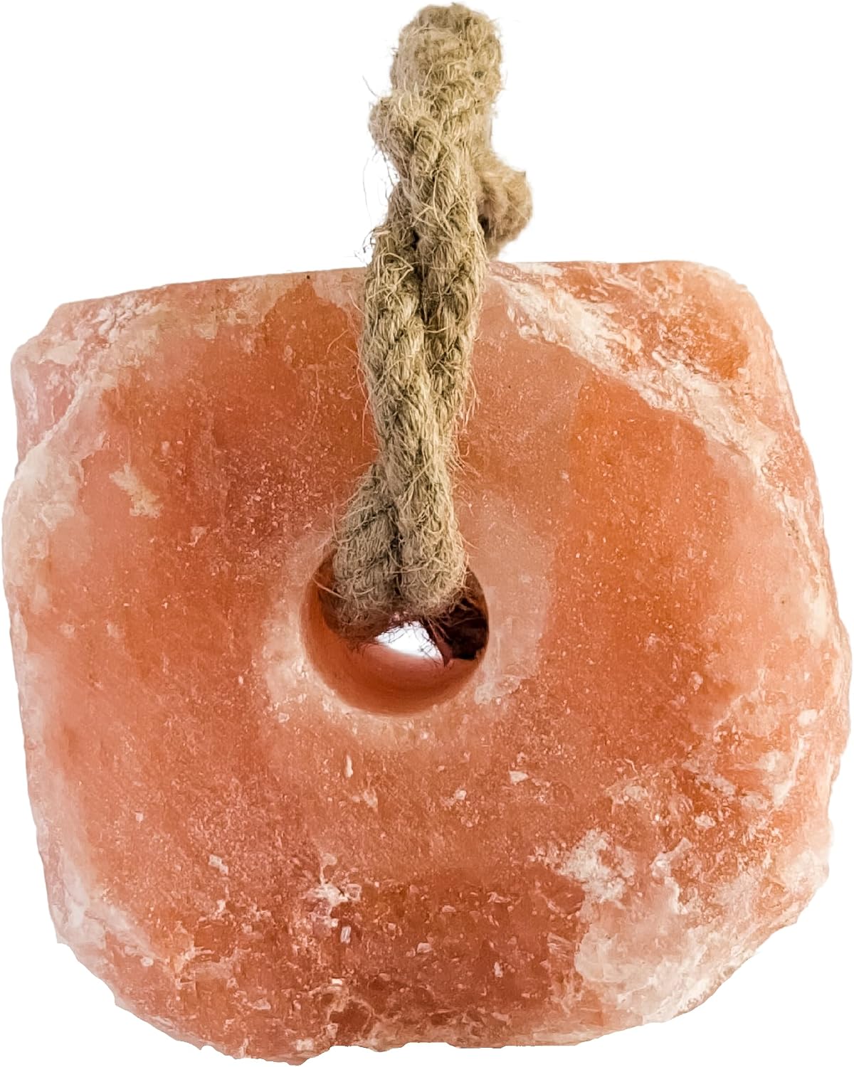 Himalayan Salt Lick On Rope 3.5-4 lb Each (Pack of 3) for Horses, Deer, Goats & Livestock | Natural, Mineral-Rich