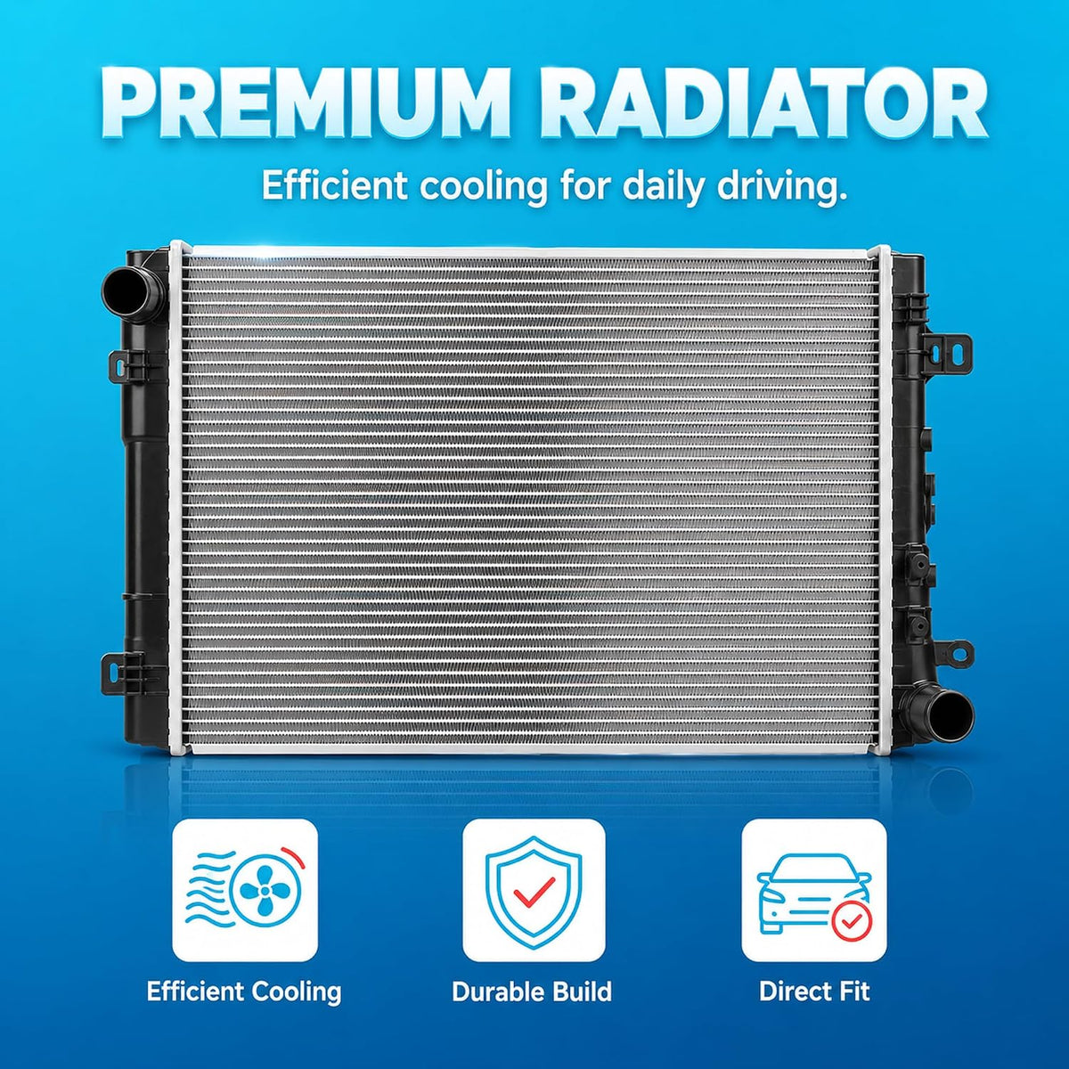 2798 Radiator for Saturn Vue 2004-2007 2.2L 3.5L Replace 22713544
