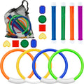 Pool Toys for Kids Ages 8-12 4-8, 16 PCS Pool Diving Toys for Kids Age 3-10, Summer Underwate Swimming Training