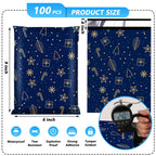 Christmas Poly Mailer 6x9 Inch 100 Pcs