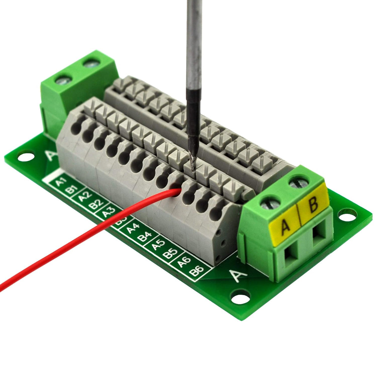 16Amp AC/DC 2x12 Position Terminal Block Distribution Module