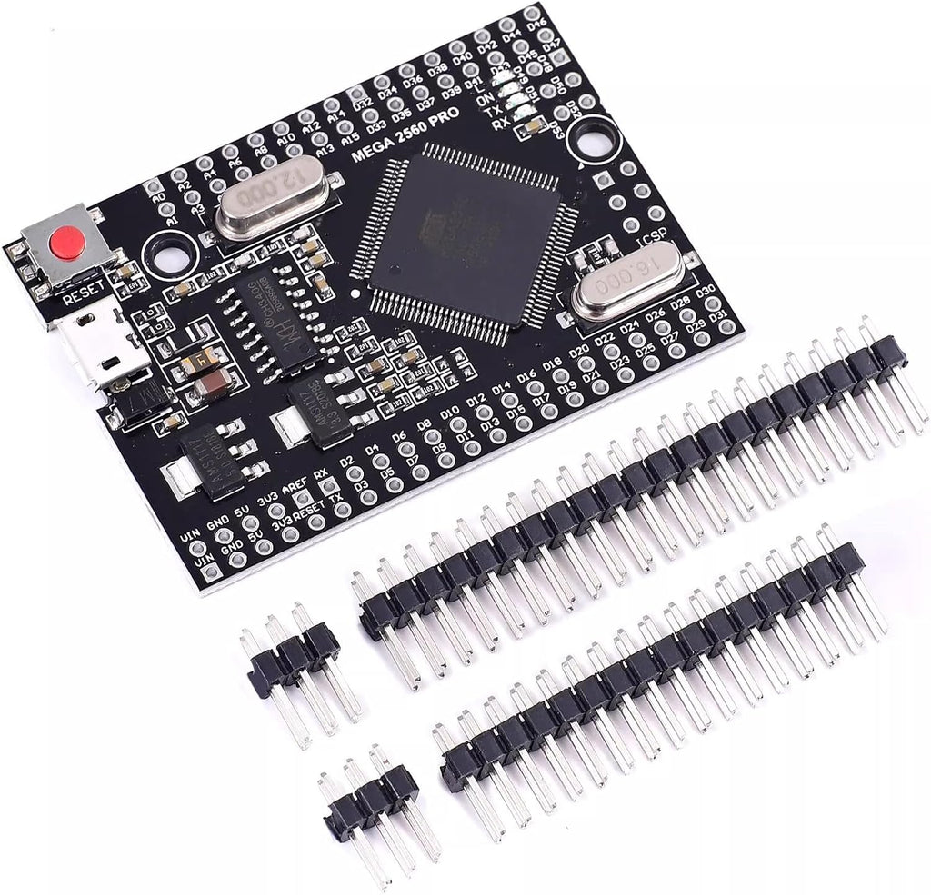 Songhe MEGA 2560 PRO Embed CH340G/ATMEGA2560-16AU Pro Mega Module with Male Pinheader