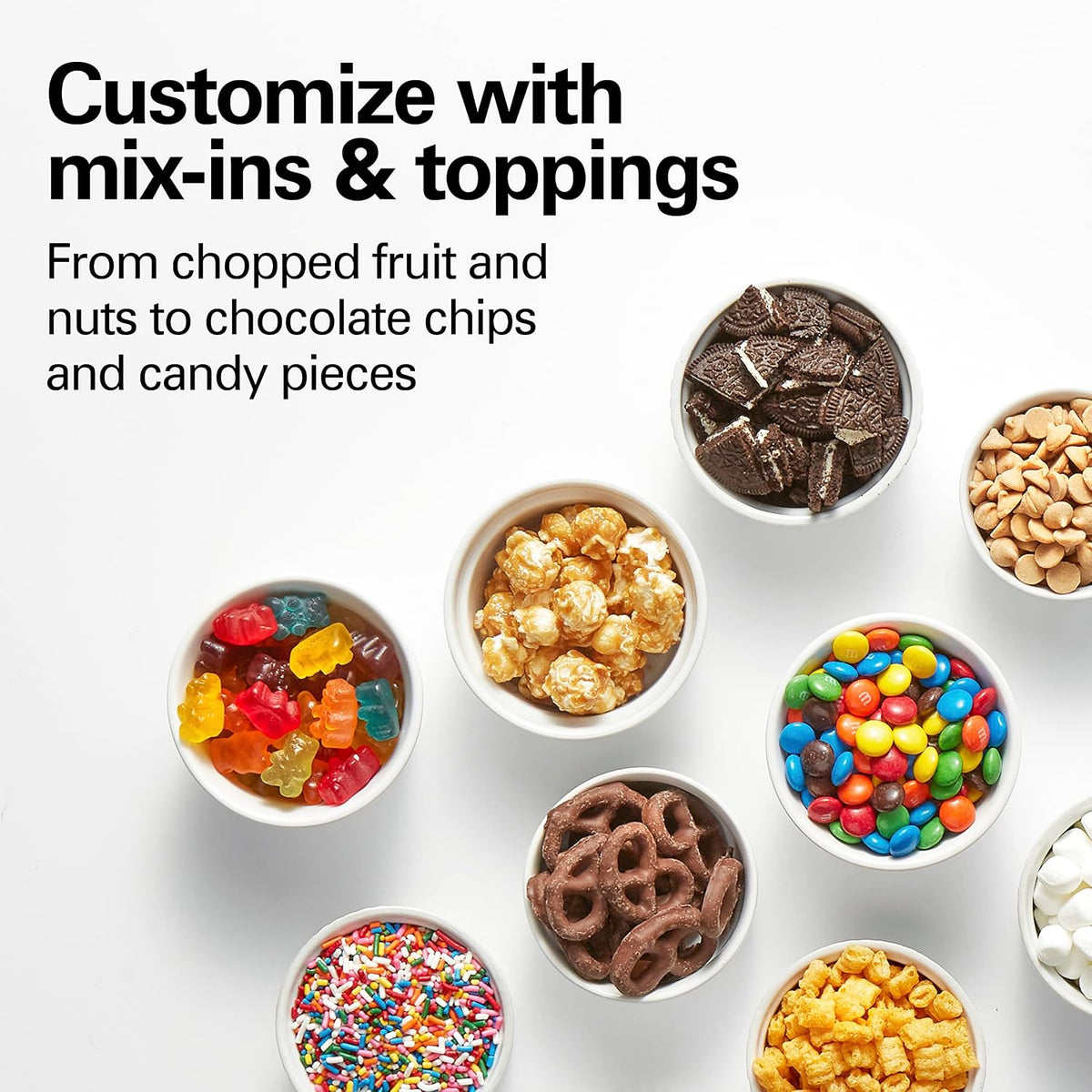 Automatic Electric Ice Cream Maker & Frozen Yogurt Machine