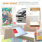 200 Pack 11 1/8" x 8 5/8" x 2" Cardboard Easy-Fold Shipping Box Mailers, Letter-Size Height Adjustable for Comics