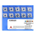 Carbide Inserts for Aluminum CNMG432 / CNMG120408 for Turning Cutting Tools 10 PCS