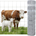 Cattle Panel 4ft x 328ft 14 Gauge Heavy Duty Galvanized Woven Wire Fence