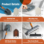 Floor Scrub Brush Tile Tub Scrubber Brush