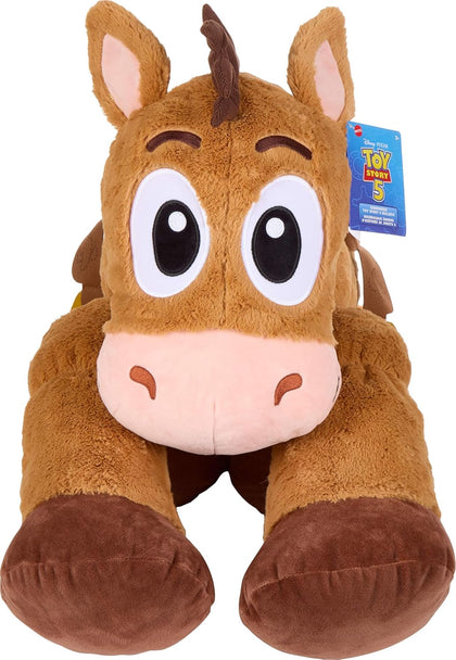 Disney and Pixar Toy Story 5 Ginormous Plush, 24-Inch Soft Toys, Extra-Large, Oversized Stylized Stuffed Animal Dolls