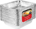 Aluminum Pans 9x13 Disposable Foil Pans (30 Pack) - Half Size Steam Table Deep Trays - Tin Foil Pans Great for