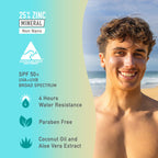 Zinc Sunscreen Stick SPF 50+ Light Skin Tone 12g