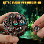 RPG Dice Set,7Pcs Bloodstained Alchemist Elixir Dice with Spinning Chalice
