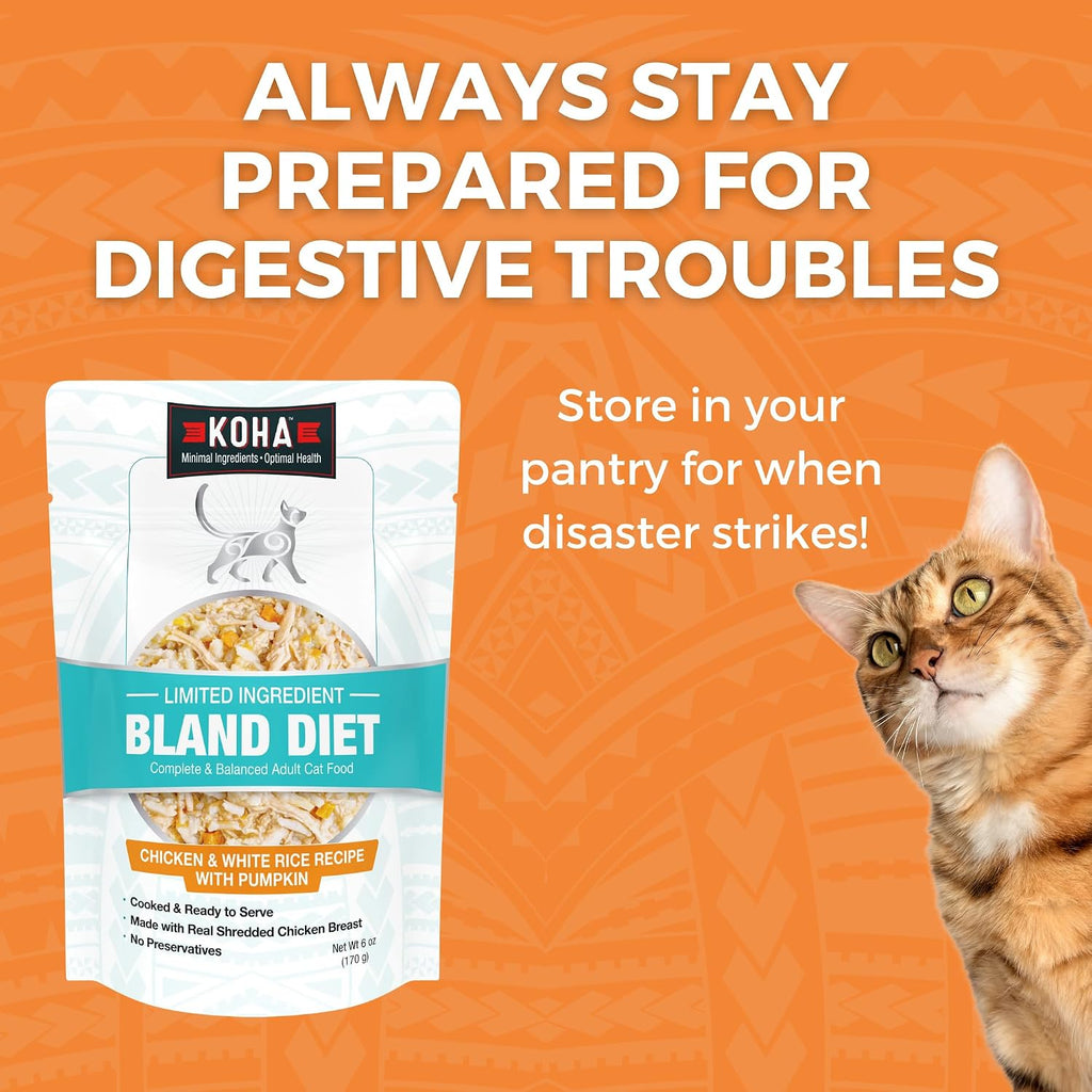 L.I.D. Bland Diet for Cats, Chicken & Rice, Wet Cat Food
