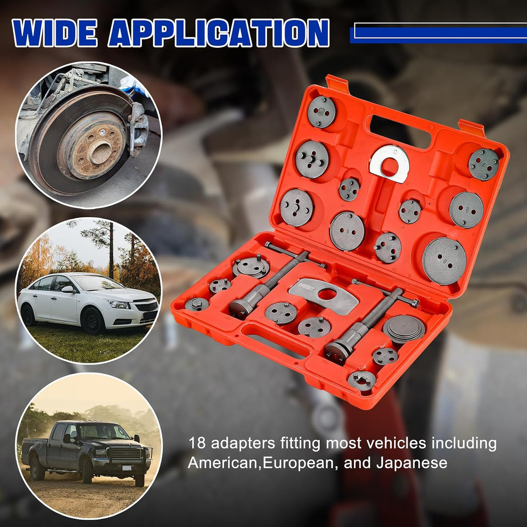 24pcs Heavy Duty Disc Brake Caliper Tool Set