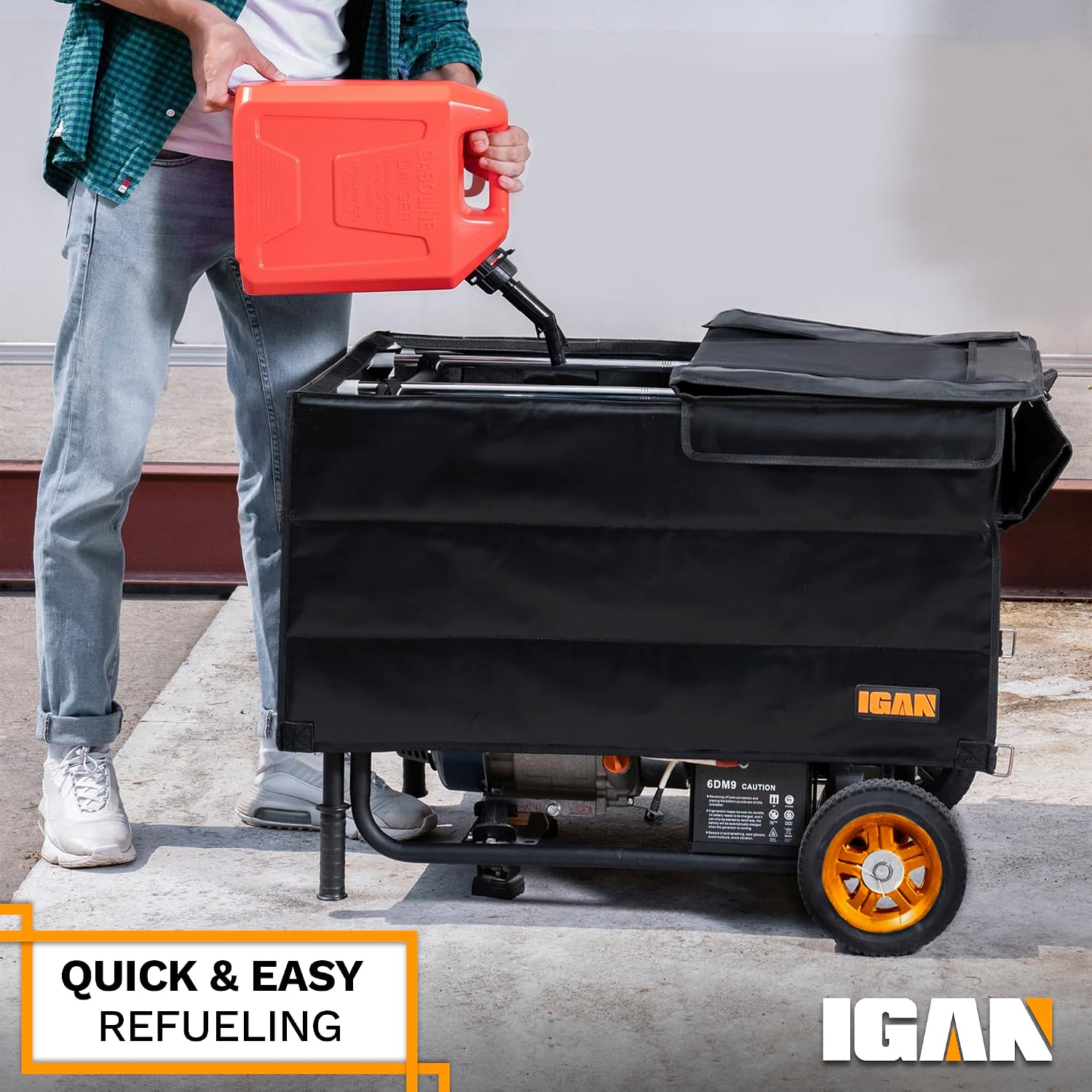 Generator Covers While Running for most 3500w-12000w Generators - Ultra Heavy Duty Generator Covers for Outside