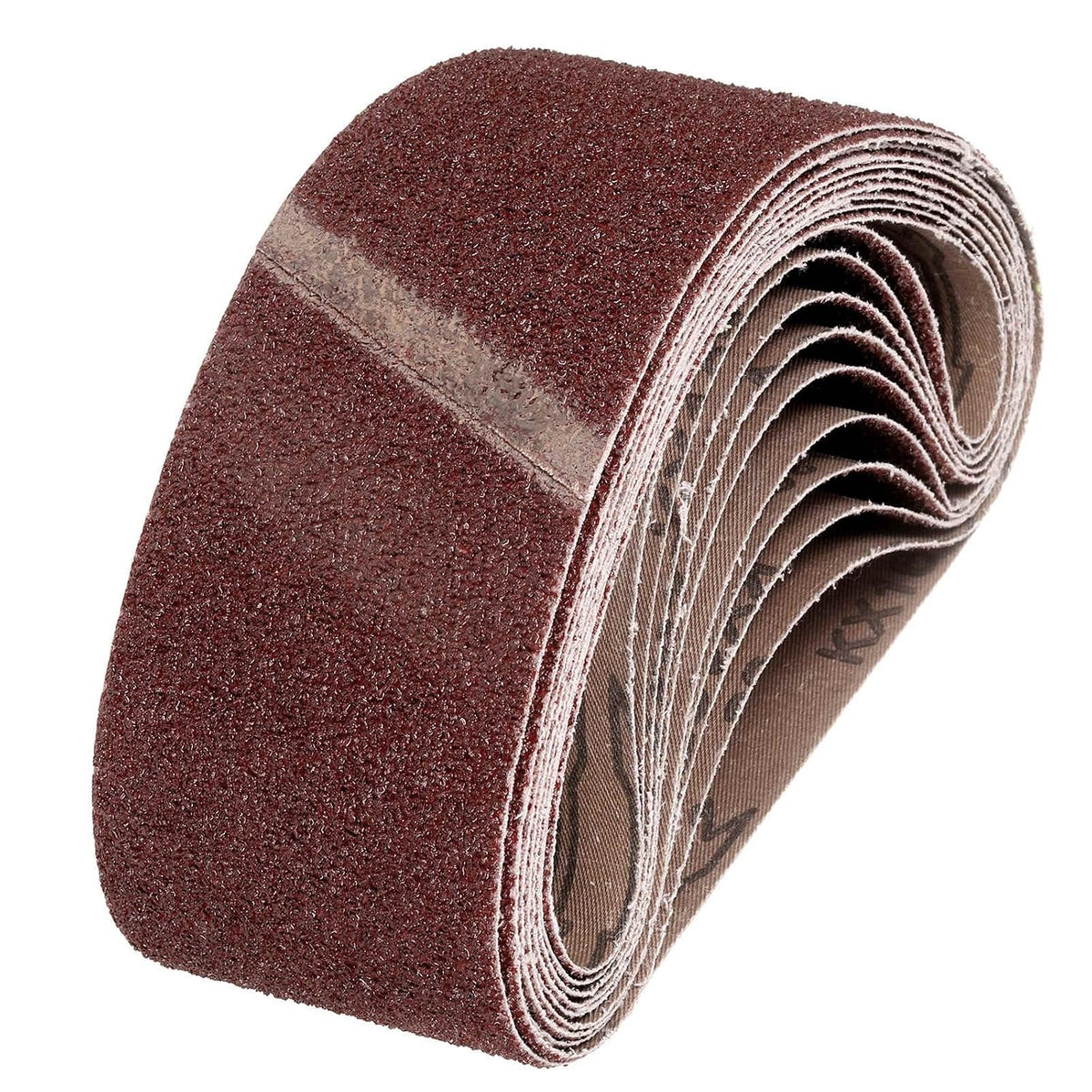 HARFINGTON 4 x 24 Inch Sanding Belts, 10 Pcs 36 Grits Aluminum Oxide