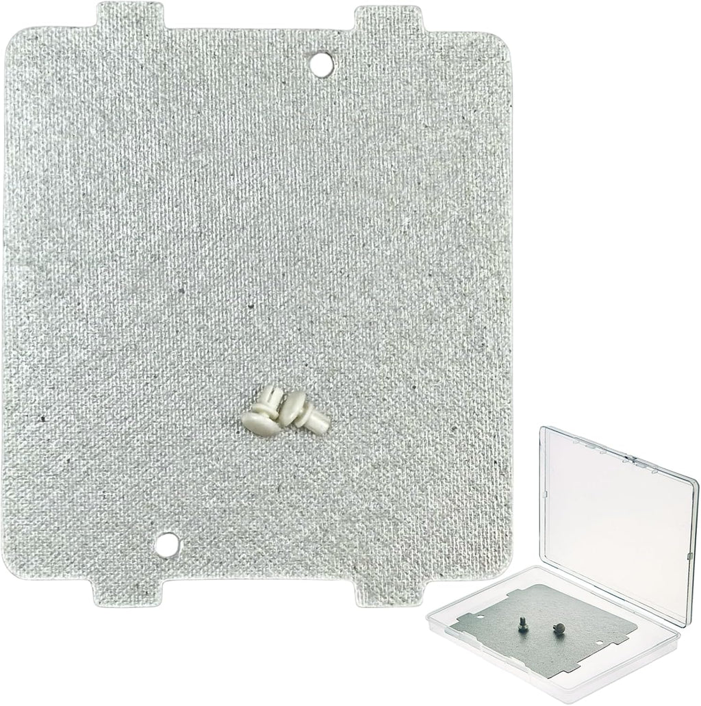 WB39X10034 Microwave waveguide Cover is Suitable for GE Microwave waveguide Cover Replacement, 3-7/8x4-1/4 inches