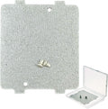WB39X10034 Microwave waveguide Cover is Suitable for GE Microwave waveguide Cover Replacement, 3-7/8x4-1/4 inches