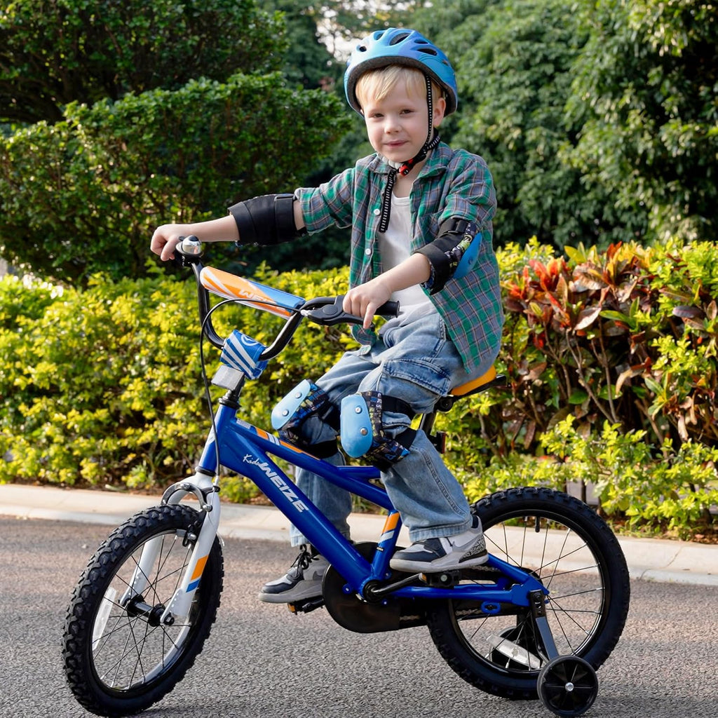 Kids Bike, 14 16 20 Inch Children Bicycle for Boys Girls Ages 4-12 Years Old Coaster Brake Multicolor