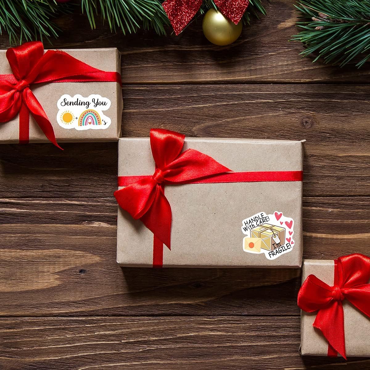 Fragile Handle with Care Stickers for Small Business Package
