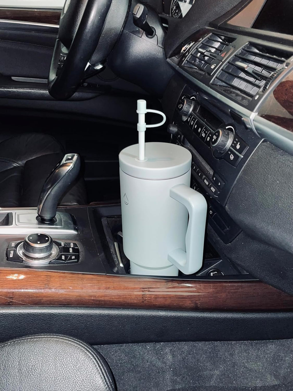 Fruit Infuser Tumbler with Handle & Straw Lid 40 oz : 50 Recipe Fruit Infusion eBook : Bottom Boot : Fits Cupholder :
