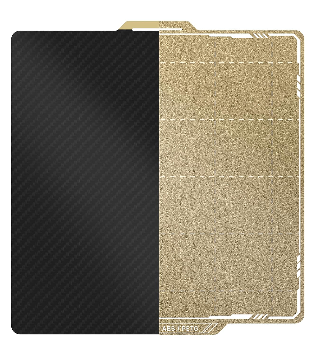 Designer Series Smooth PET+Textured PEI Build Plate for Bambu-Lab P1P P1S P2S X2D X1C X1E A1 257x257mm, Double Sided
