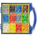 haisstronica 5000 PCS Wire Ferrules Kit, AWG 22-7, 12 Sizes