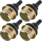 Caltric 4 Upper and Lower Ball Joints Compatible With Suzuki Kingquad LT-A750X LTA750X 2008-2026