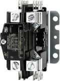 SunLee 1 Pole 40 Amp 208/240Vac Coil UL Recognize and A2L Compliant Definite Purpose Contactor Heavy Duty HVAC Replacement for 30A & 40A AC Units, Condensers, Heat Pumps
