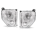 Headlight Assembly w/Fog Light Compatible with 08-12 Jeep Liberty