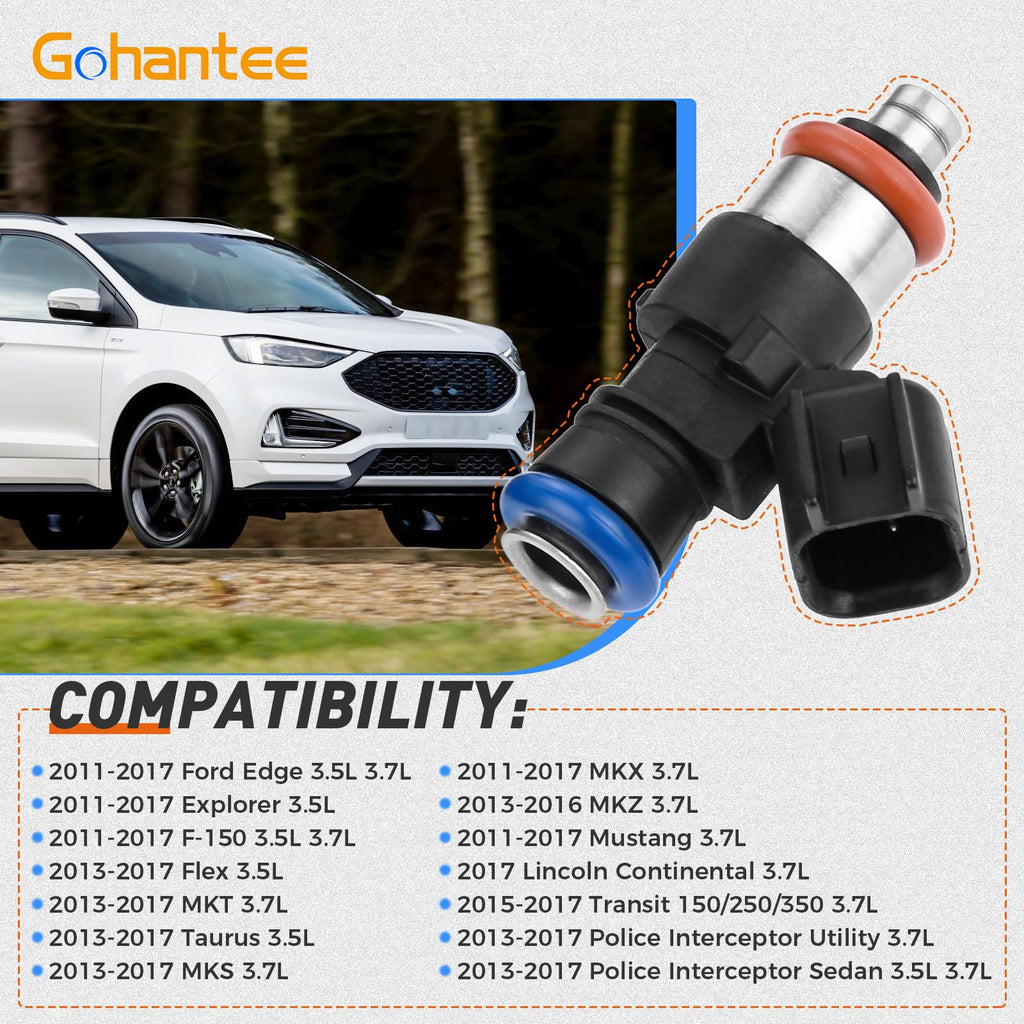 Fuel Injectors 0280158191 Compatible with Ford Transit 150/250/350