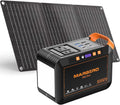 111Wh Solar Generator with Panels Included Solar Panel Kit 30W | Solar Powered Generator 120W Surge Portable Power