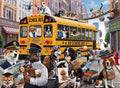Puzzles for Kids Ages 6-8 8-10 Year Old - Colorful Bus Dog Puzzle, 200 Pieces Jigsaw Puzzles for Kids, Learning
