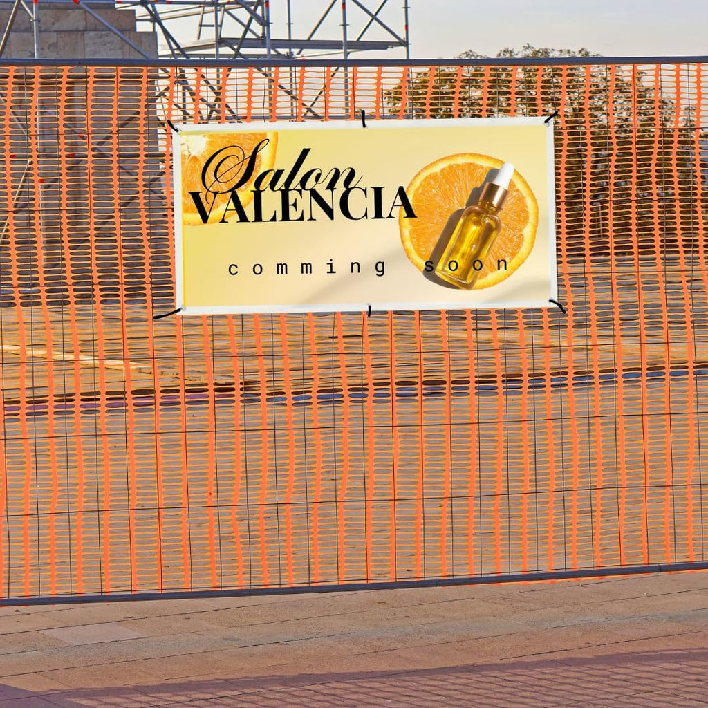 Custom Indoor or Outdoor Heavy Duty Vinyl Banner for Business, Birthdays, Holidays, & Special Events (13 Ounces)