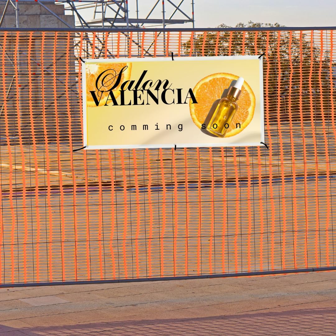 Custom Indoor or Outdoor Heavy Duty Vinyl Banner for Business, Birthdays, Holidays, & Special Events (13 Ounces)