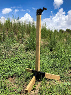 Target Stand System - AR500 Steel Target with 2x4 Mount Kit