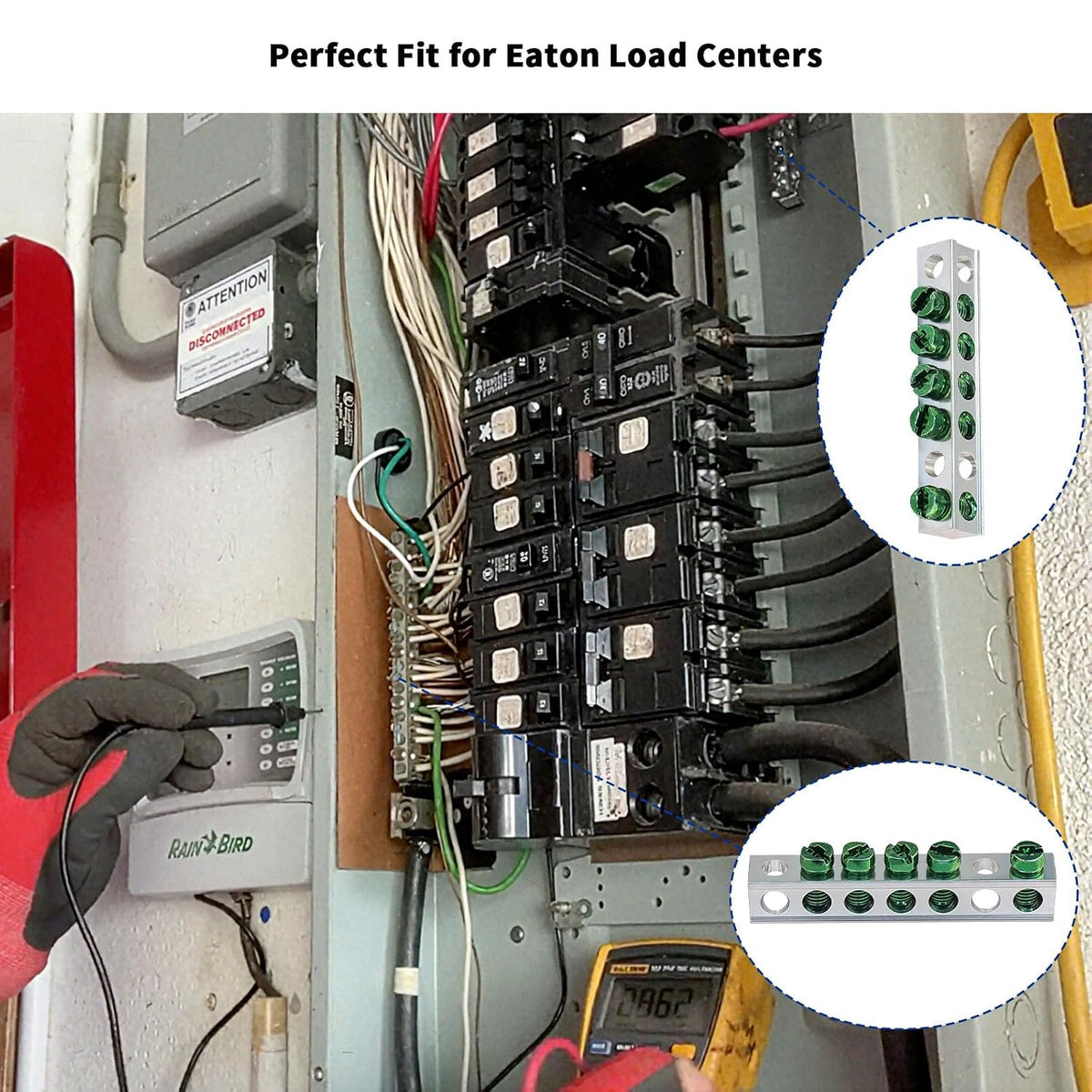 Ground Bar Kit for Eaton 2 Pack