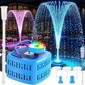 Pond Filter with Pump Fountain Kits,Pond Pump for Outdoor Ponds-Blue
