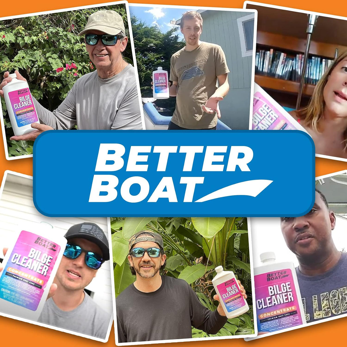 Premium Boat Bilge Cleaner, Marine Concentrate for Heavy Duty Cleaning