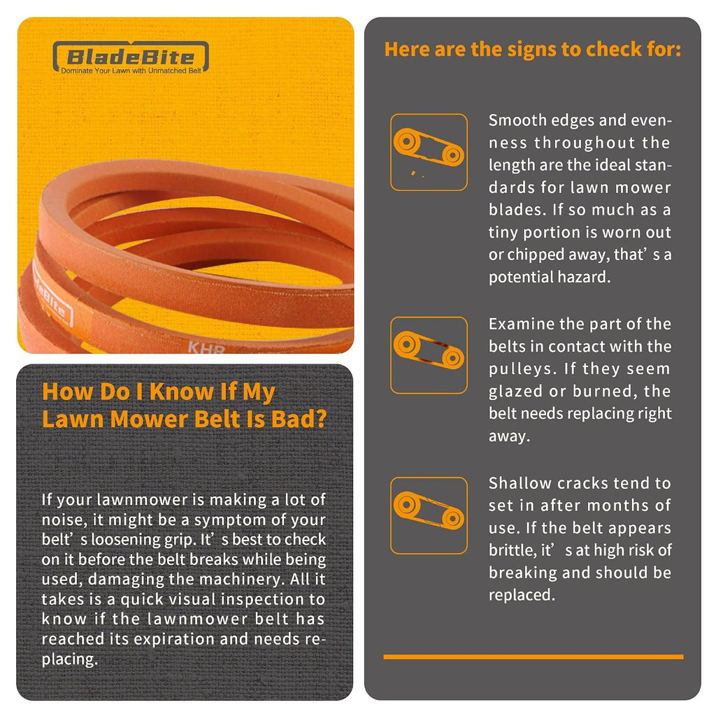 Deck Belt/Kevlar Cord / 1/2" x 98.5" - Compatible with Ariens 07200116 7200116, Zoom with 34" Deck; Simplicity/Snapper 1732966, 1732966SM
